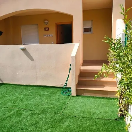 Bajo Con Jardin A Pie De Playa Y Piscina Comunitaria Con Jacuzzi Playas de Vera
