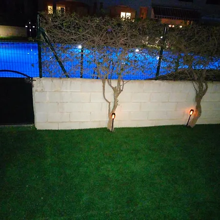 Bajo Con Jardin A Pie De Playa Y Piscina Comunitaria Con Jacuzzi Playas de Vera