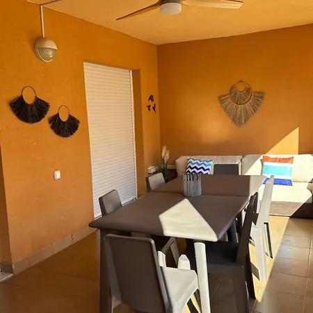 Bajo Con Jardin A Pie De Playa Y Piscina Comunitaria Con Jacuzzi Apartment Playas de Vera